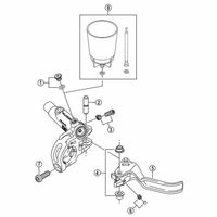 シマノ Y8V313100 BLーM820 取付ボルト 1セット(10個)（直送品）