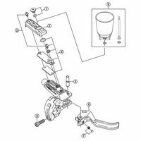 シマノ Y8VJ07000 レバー軸 φ5 1セット(10個)（直送品）