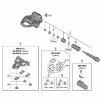 シマノ YL8898060 PDーR9100 クリートワッシャー シルバー 6P 1セット(18個:6個×3セット)（直送品）