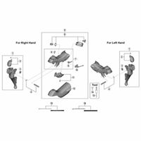 シマノ Y8ZG98060STーR7000取り付けバンドユニット Y8ZG98060 1セット(3個)（直送品）