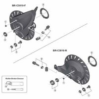 シマノ Y75P98080 ケーブルアジャストボルトユニット 1セット(3個)（直送品）