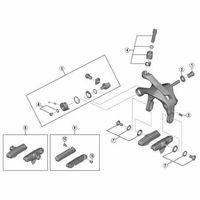 シマノ Y8PP09000 BRーR9100 アジャストボルト 1セット(10個)（直送品）