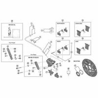シマノ Y8PU08020 BRR9170 キャリパー固定ボルト C25 1セット(3個)（直送品）