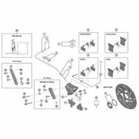 シマノ Y8PU07000 BRーR9170 キャリパー固定ボルト A 1セット(5個)（直送品）