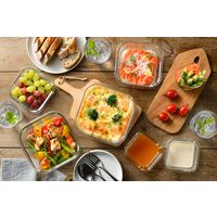 和平フレイズ レッシュ 耐熱ガラス容器2点セット ME-7395 1個