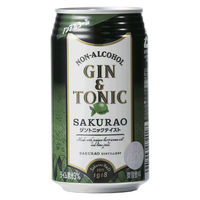ノンアルコール カクテル飲料 ジントニック SAKURAO 350ml 2ケース（48本）