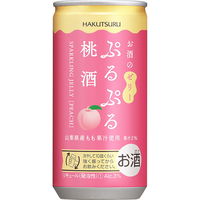 チューハイ 酎ハイ サワー 白鶴 お酒ゼリー ぷるぷる桃酒 山形県産もも果汁使用 190ml 1ケース（30本）