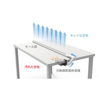 【アウトレット】カルテック テーブルエアー Mサイズ 白 KL-T01-M-W 1台