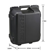 キングジム テプラPROシステムトランク SR10BTクロ 1個（わけあり品）