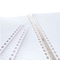 LIHIT LAB. AQUA DROPs ツイストノート 赤 セミB5・29穴 N1608-3 1冊