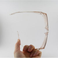 ヒューマンシップス 飛沫・紫外線対策防曇グラス ピンク a2308830 1個（直送品）