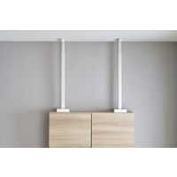 【転倒防止】アイリスオーヤマ 家具転倒防止耐震バーL 地震対策 防災 KTTB-L 1セット（2本入り）