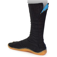 莊快堂 スポーツ祭たび 小馳12枚 22.5cm M-8-12 黒 1足（直送品）