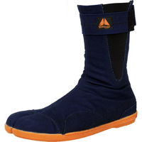 莊快堂 ツインフーブス樹脂先芯入り藍染足袋 ファスナータイプ 25cm TH-340F 1足（直送品）