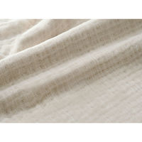 アイリスオーヤマ タオルケット シングル S 寝具 介護 ガーゼ 綿100％ 洗える 抗菌 防臭 8重 ガーゼタオルケット KTT8GZ-140 ベージュ 1枚