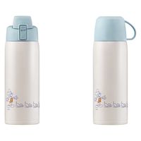 アイリスオーヤマ 水筒 600ml 直飲み スポーツジャグ ワンタッチボトル ステンレスケータイボトル 2WAY 2WB-600D ミッキーマウス（直送品）