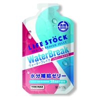 【非常食】ワンテーブル LIFE STOCK 5年保存 ウォーターブレイク ソルティーライチ味 1セット（1個（100g）×2）