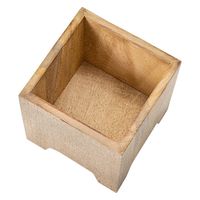 ポッシュリビング キューブポットカバー　Ｓ　３号鉢用 281673 1個（直送品）