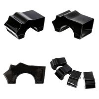 タカショー ポットフィート ブラック 4個組 283860 1個（直送品）