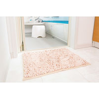 山崎産業 ソフワ マイクロファイバーバスマット 45×60 ベージュ 5791045060V2BE 1枚