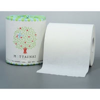 林製紙 (2268)MOTTAINAI1ロール個包装トイレットペーパー 750106 1個