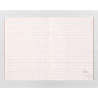 デザインフィル ノート A5 5mm方眼 ねこチラシ柄 91802551 1冊