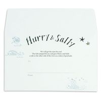 クローズ・ピン ハリー&サリーミニレターセット 魚に乗って LS16079 1セット(5パック)（直送品）