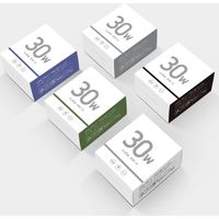 デジフォース DF D0081CG cube 30W 1C チャコールグレー 1個（直送品）