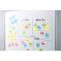 ライオン事務器 六角マグネットシート 単色パック 10枚入 MS-610 ピンク 28360 1パック（直送品）