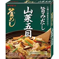 山菜五目釜めしの素 ヤマモリ 1セット（ 3～4人前） 4個 炊き込みご飯の素