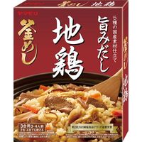 地鶏釜めしの素 ヤマモリ 1セット（ 3～4人前） 4個 炊き込みご飯の素
