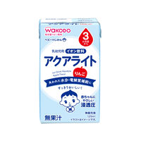 【3ヶ月頃から】ベビーのじかん アクアライト りんご 125ml×3P 3パック アサヒグループ食品