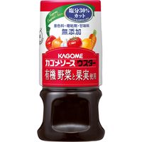カゴメ有機野菜と果実使用 ウスター 160ml 2本 カゴメ