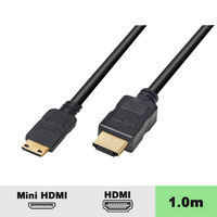 miniHDMIケーブル 1m VV-HDMI010AC-B2 1本