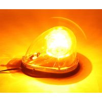 三ツ星貿易 ハロゲン車載型回転灯 HRM-12Y 1台（直送品）