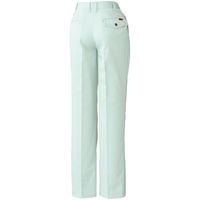 桑和 6110 レディースツータックスラックス モスグリーン S 6110S107 1着（直送品）