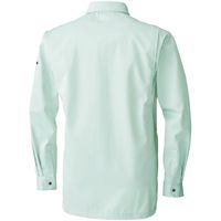 桑和 6115 長袖シャツ モスグリーン S 6115S107 1着（直送品）