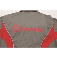 丸鬼商店 bremboブルゾン グレー×レッド LL BR5700-92-LL 1枚（直送品）