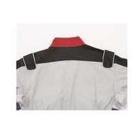 丸鬼商店 夏長袖ツナギ グレー/レッド B3L RO191-92-B3L 1枚（直送品）