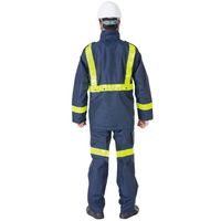 ジンナイ 8935 ナダレス3Dレインスーツ ネイビー L 8935-NVY-L 1着（直送品）