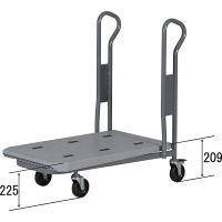 三甲 ネス台車SM（セパレートハンドル）ライトグレー 80014003GL802（直送品）