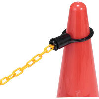 三甲 コーンチェーンS 2.0m 8Y120100BKYE 1セット(20個入)（直送品）