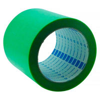 【養生テープ】 PEクロス養生用 幅100mm×長さ25m 緑 No.414R オカモト 1箱（18巻入）