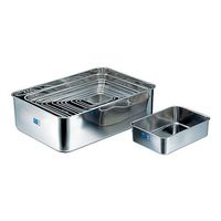 大屋製作所 18ー8 深型組バット 14号手付 ABT-07-15 1個 61-0108-26（直送品）