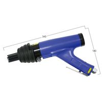 育良精機 育良 ISーNS33A 空圧工具 ライトニードル ハイパワーモデル IS-NS33A 1台（直送品）