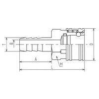 ヤマトエンジニアリング ヤマト STY1-SH-SUS ステン STYカプラ/ソケット 1個（直送品）