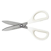 コクヨ はさみ サクサ フッ素 グルーレス刃 白 ハサミ ハサ-PF280W 1セット（3本）