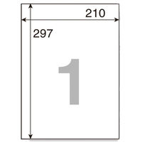プラス いつもの下地が透けないラベル全面 ME-500SKT 1冊（直送品）