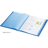 キングジム シンプリーズクリアーファイル100P 黒 136-5SPクロ 1冊