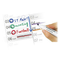 ステッドラー ルモカラーWBマーカー バイオレット 351-6 1セット(5本)（直送品）